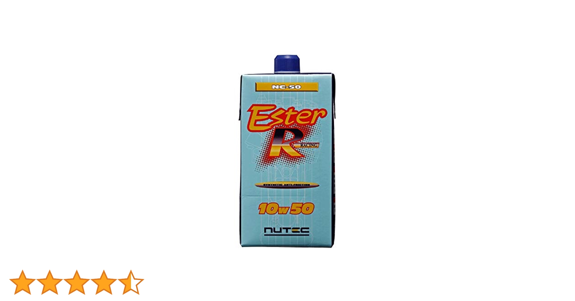 NUTEC NC-50 10w50 エンジンオイル　4L 新品未開封 Amazon | NUTEC(ニューテック) エンジンオイル ESTER RACING NC